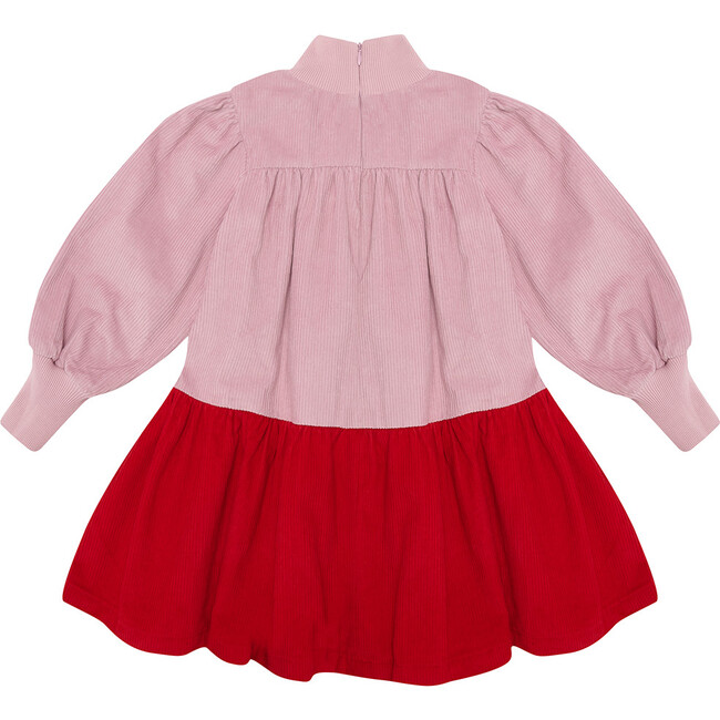 Double Whammy  Dress, Parma Violet & Glace Cherry - Dresses - 3