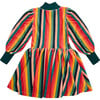 Round Up  Dress, Multi-Stripe - Dresses - 3