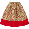 Ask Around  Skirt, Stately Floral - Skirts - 3