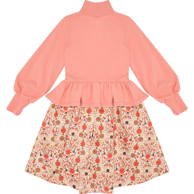 Dial Up  Dress, Salmon Mousse & Iznik - Dresses - 2