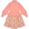 Dial Up  Dress, Salmon Mousse & Iznik - Dresses - 2