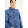 Women's Verne Jacket in Denim - Jackets - 4