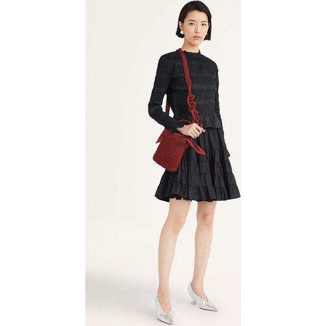 Women's Norra Top in Black - Blouses - 3