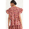 Women's Mesa Print Top in Terracotta Floral Print - Blouses - 4
