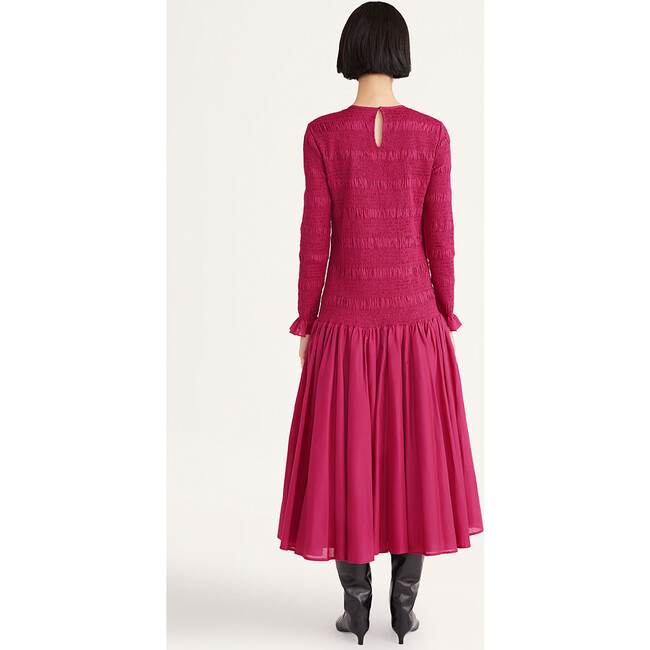 Women's Syden Dress in Deep Pink - Dresses - 4
