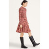 Women's Norra Print Top in Terracotta Floral Print - Blouses - 3