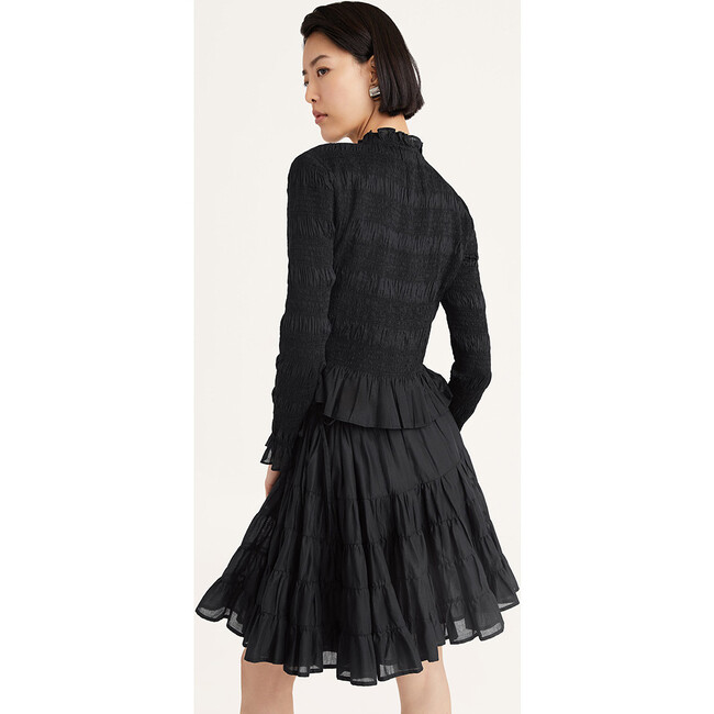 Women's Norra Top in Black - Blouses - 4