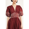 Women's Dean Dress in Terracota - Dresses - 5