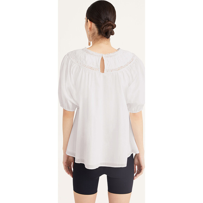 Women's Marfa Top in White - Blouses - 3