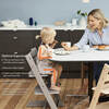 Tripp Trapp® High Chair and Cushion with Stokke® Tray, Natural/Grey - Highchairs - 7