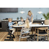 Tripp Trapp® High Chair and Cushion with Stokke® Tray, Black/Grey - Highchairs - 7