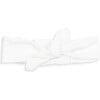 Pima Baby Headband, White - Headbands - 1 - thumbnail