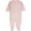 Pima Baby Pajama, Rose - Footie Pajamas - 1 - thumbnail