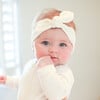 Pima Baby Headband, White - Headbands - 2