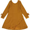 Shiloh Long Sleeve Dress, Pumpkin - Dresses - 1 - thumbnail