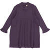 Sonya Long Sleeve Dress, Purple - Dresses - 1 - thumbnail
