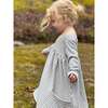 Rylie Striped Long Sleeve Dress, Blue - Dresses - 3