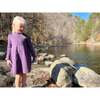 Sonya Long Sleeve Dress, Purple - Dresses - 2