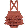 Lexi Knit 3-Tier Ruffle Bloomer, Pumpkin - Bloomers - 1 - thumbnail