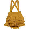 Lexi Knit 3-Tier Ruffle Bloomer, Gold - Bloomers - 1 - thumbnail