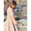 Annie Ruffle Reversible Dress, Ivory & Pink - Dresses - 3