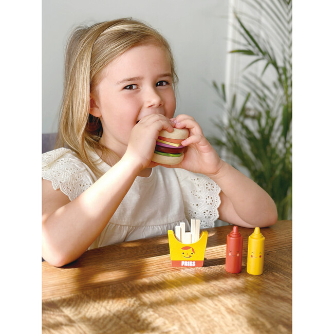 Take-out Burger Set - Play Food - 7