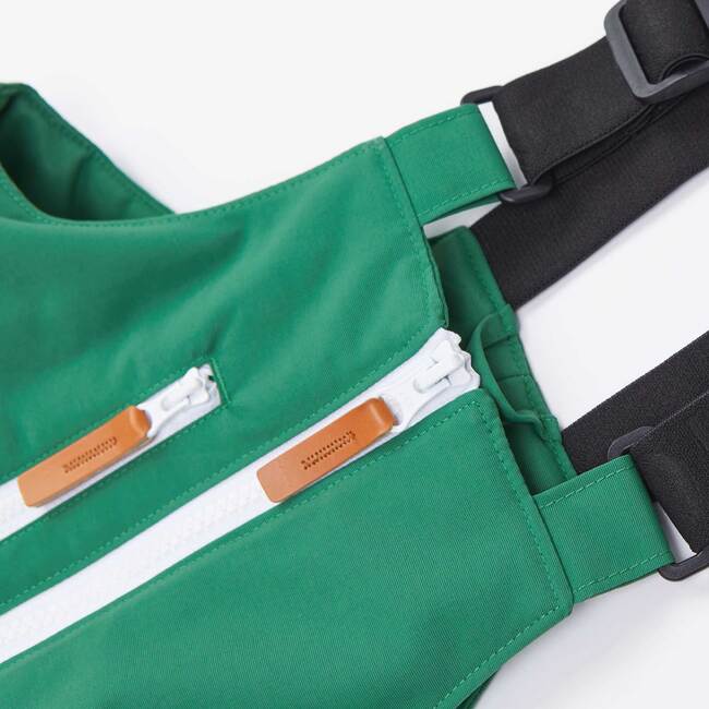 The Classic Bib, Pine Green - Snow Pants - 3