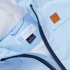 Summit Coat in Sky Blue with Removable Faux Fur Trim - Parkas - 4