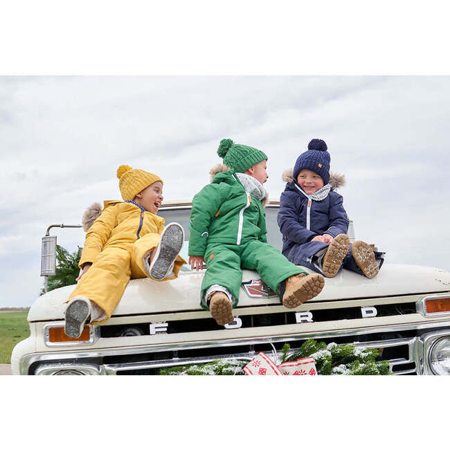The Classic Bib, Pine Green - Snow Pants - 5
