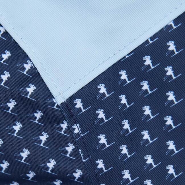 Mini Skier Bunting, Navy - Bunting - 2