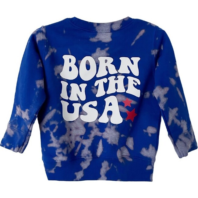 Born In The USA Tie-Dye Toddler Sweatshirt