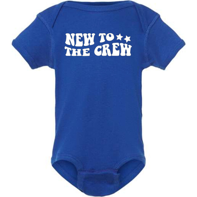 New To The Crew Babesie, Blue - Bodysuits - 1