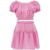 St. Tropez Polka Dot Ruffle Outfit, Pink - Mixed Apparel Set - 1 - thumbnail