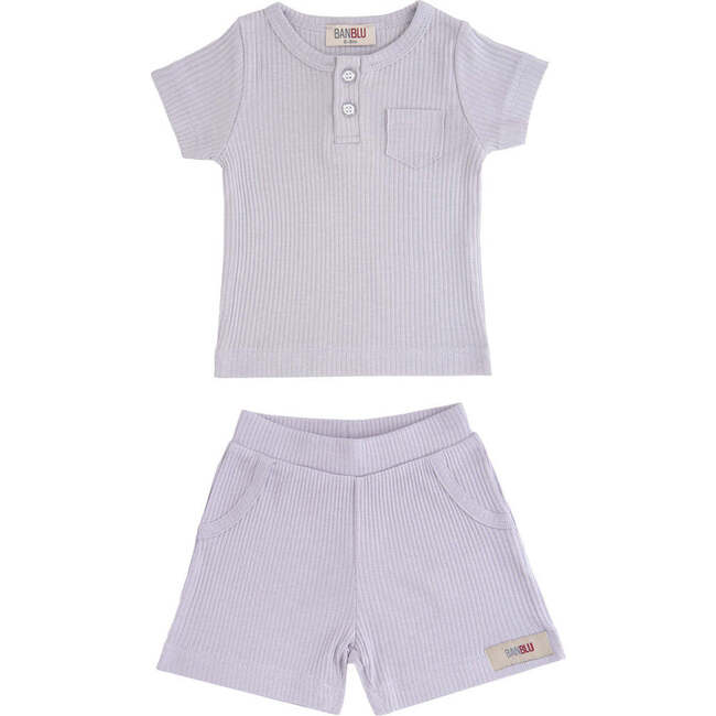 Modal Pocket Outfit, Grey