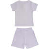 Modal Pocket Outfit, Grey - Mixed Apparel Set - 2