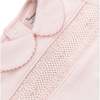 Hand Smocked Pima Footie, Pink - Footie Pajamas - 3