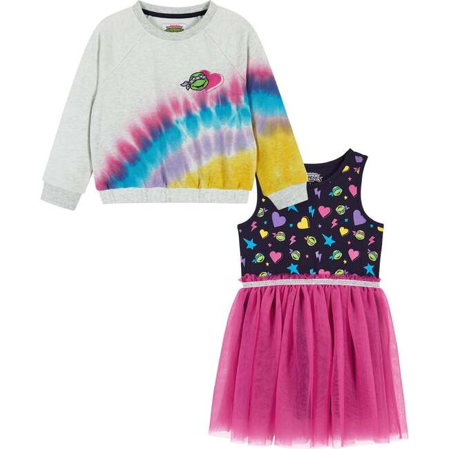 TMNT® x Andy & Evan® Tutu Dress & Sweatshirt Set, Multicolor