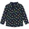 TMNT® X Andy & Evan® Half Shell Heroes Knit Button-Down, Navy - Shirts - 1 - thumbnail