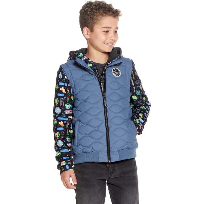 TMNT® X Andy & Evan® Two-Fer Gamer Bomber, Blue - Jackets - 2