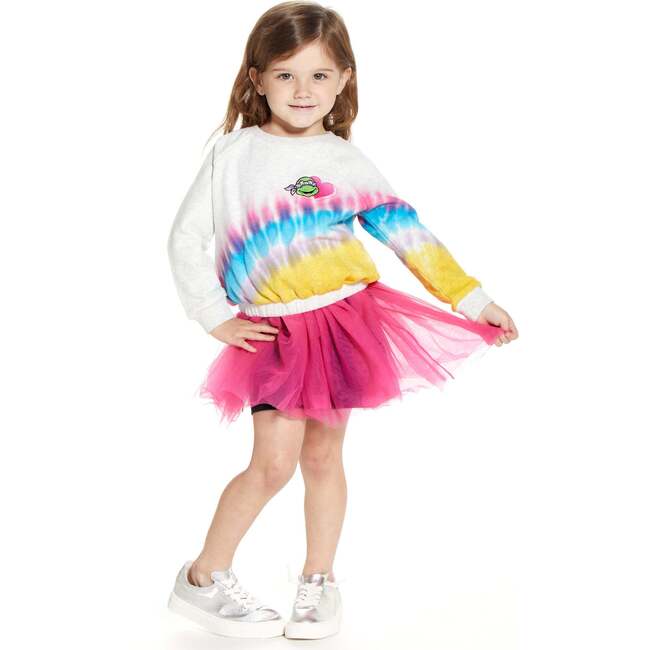 TMNT® x Andy & Evan® Tutu Dress & Sweatshirt Set, Multicolor - Mixed Apparel Set - 3