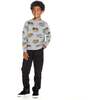 TMNT® X Andy & Evan® Turtles Jacquard Sweater, Grey - Sweaters - 2