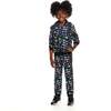TMNT® X Andy & Evan® Reversible Gamer Hoodie Set, Black - Mixed Apparel Set - 3