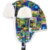 TMNT® x Andy & Evan® Comic Book Trapper Hat, Multicolor Black - Hats - 3