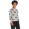 TMNT® X Andy & Evan® Turtles Jacquard Sweater, Grey - Sweaters - 3