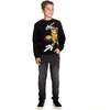 TMNT® X Andy & Evan® Raphael Jacquard Sweater, Black - Sweaters - 4
