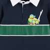 TMNT® X Andy & Evan® Leo NYC Rugby Stripe Polo, Navy - Polo Shirts - 4