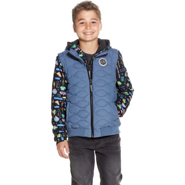 TMNT® X Andy & Evan® Two-Fer Gamer Bomber, Blue - Jackets - 5