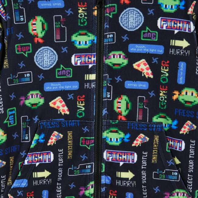TMNT® X Andy & Evan® Reversible Gamer Hoodie Set, Black - Mixed Apparel Set - 6