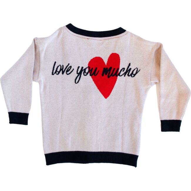 Love You Mucho Party Cardigan, Pink