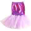 Mermaid Tail/Skirt & Crown Set, Purple - Costumes - 3